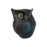 Mini Ses Bombası Baykuş Led Işıklı Taşınabilir Kablosuz Bluetooth Hoparlör