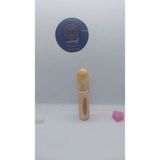 Mini Seyahat Parfüm Dolumlu Atomizer, Taşınabilir Parfüm Sprey Şişesi 5 ml (Krem Desenli)