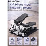 Mini Stepper - Sporcu Egzersiz Aleti - Kaymaz Pedallı Kondisyon Aleti - Adım Atma Yağ Yakma Aleti