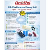Mini Su Pompası Deney Seti 1 Adet Hortum Pil Yatağı Anahtar Mikro Dalgıç Pompa Solonoid Su Pompası