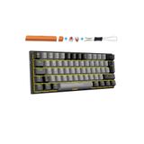 Mini T9 Türkçe Q Mekanik Klavye Red Switch Gamer Oyuncu Klavyesi