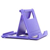 Mini Tablet Telefon Tutucu Standı Masaüstü L-303 Mor
