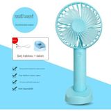 Mini Tasarım Sessiz Taşınabilir Mini Fan USB Şarjlı Pervaneli Soğutucu Küçük El Vantilatörü Fan - Renkli