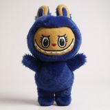 Mini Tavşan Kostümlü Labubu Peluş Oyuncak - Mavi