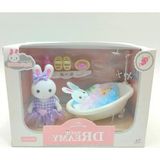 Mini Tavşan Oyun Seti - Banyo Temalı