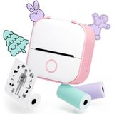 Mini Termal Yazıcı, HD Görüntülü Baskı Kalitesi, Ders Notu ve Resim Çıkarılabilir, Bluetooth Bağlantısı İle App Kullanımı, Uzun Şarj Ömrü, Çocuklar ve Yetişkinler İçin Mini Termal Etiket Yazıcısı