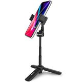 Mini Tripod Masa, Fotopro Telefon Tripod Masaüstü 360 Dönebilen Ev Tipi Taşınabilir Kamera Standı Tutucu iPhone 11/11 Pro iPhone XR Samsung Galaxy Huawei Vlogging için