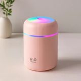 Mini USB Hava Nemlendirici 300ml - Işıklı Taşınabilir Aroma Difüzör