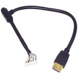 Mini Uydu Alıcılar İçin Kablolu HDMI Şase 16 Pin'li