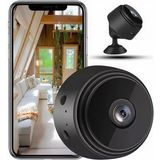 Mini Wifi Camera 1080 Gece Görüşlü Hareket Sensörlü Kablosuz Bebek ve Bakıcı Kamerası Güve - Çok Renkli