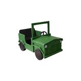 Mini Wooden Toys Ahşap Safari Arabası Yeşil