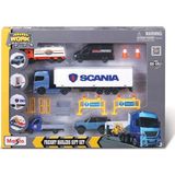 Mini Work Machines Freight Haulers Oyun Seti Model 3 - Renkli