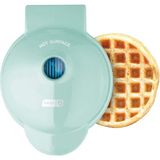 Mini Yapışmaz Waffle Makinesi, Hızlı Isınan ve Kullanıcı Dostu - Yeşil
