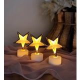 Mini Yıldız Gece Lambası 3'lü