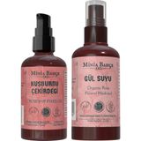 Minia Bahçe 100 Ml Kuşburnu Çekirdeği Yağı, Organik Gül Suyu 150ml