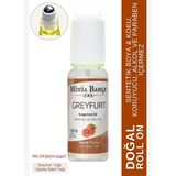Minia Bahçe Aromaterapi Greyfurt Roll-On, %100 Doğal, 10ml