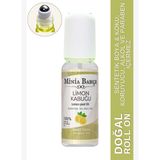 Minia Bahçe Aromaterapi Limon Roll-On, %100 Doğal, 10ml