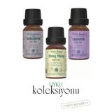 Minia Bahçe Aromaterapi Uyku Koleksiyonu: Sardunya, Ylang Ylang Ve Lavanta Uçucu Yağları (%100 Saf, 10Ml X 3)