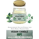 Minia Bahçe Aromaterapi Vegan Soyawax Mumu, Umut - Hope- Çam, Nane, Okaliptus ve Çay Ağacı- , 75GR - 1 Adet