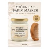 Minia Bahçe Bitki ve Sanat Atölyesi Yoğun Saç Bakım Maskesi – 150 ml | Kuru ve Yıpranmış Görünümlü Saç Boyları ile Uçlarına Bakım