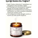Minia Bahçe Chakra Balance Aromaterapi Soya Mumu - 100 G | Doğal Uçucu Yağlar ile Dengeleyici Mum