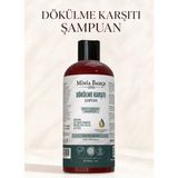 Minia Bahçe Dökülme Karşıtı Şampuan – Biotinoyl Tripeptide-1, BezelyeFilizi Ekstresi ve Biotin İçeren Saç Bakım Şampuanı, 500 ml