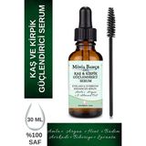 Minia Bahçe Kaş, Kirpik ve Sakal Bakım Serumu, 30ML ve Fırça - 10 ml