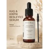 Minia Bahçe Kaş ve Kirpik Bakım Serumu – 30 ml | Fırça Hediyeli Bitkisel Yağ Bakımı