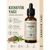 Minia Bahçe Kenevir Tohumu Yağı – 30 ml | Soğuk Sıkım Sabit Yağ - 10 ml