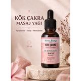 Minia Bahçe Kök Çakra Masaj Yağı 30 Ml Sandal, Akgünlük Ve Sedir Ağacı Yağlarıyla Masaj Bakımı
