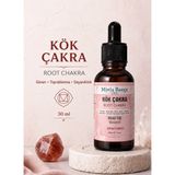 Minia Bahçe Kök Çakra Masaj Yağı – 30 ml | Sandal,Akgünlük ve Sedir Ağacı Yağlarıyla Masaj Bakımı - Şeffaf