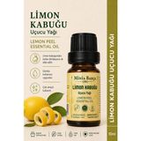 Minia Bahçe Limon Kabuğu Uçucu Yağı %100 Saf ve Doğal - 10 ml