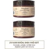 Minia Bahçe Soğuk Sıkım Shea Butter (Karite) Yağı %100 Doğal & Saf - 50ml x 2