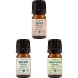 Minia Bahçe Yasemin Yağı, Portakal Çiçeği (Neroli) Yağı, Ylang Ylang Yağı, 2,5'ar ml - 10 ml