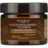 Minia Bahçe Yoğun Nemlendiricili, Propolis Yüz Kremi, %100 Doğal ve Katkısız, 50 ml