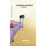 Miniabox Fotoğraf Makinesi Kitap Ayracı - Çok Renkli