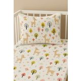 minial PARK YATAK LASTİKLİ PAMUK ÇARŞAF SETİ (70X130) YASTIK( 35X45)