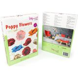 Miniart Crafts Gelincik Çiçekleri Boncuk Nakış Seti