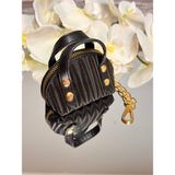 Minibag Anahtarlık ve Ruj Çantası - 00-Siyah