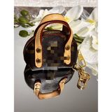 Minibag Anahtarlık ve Ruj Çantası - 00Kahverengi