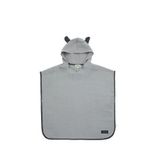 Miniboni Gri4 Katlı Müslin Unisex Bebek Panço Bornoz