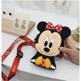 Minibuki Minnie Mouse Kız Çocuk Silikon Çanta Cüzdan
