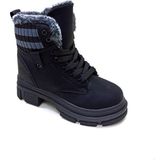Minican Unisex Çocuk Bot - Siyah