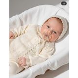Minicayzen Mini Cayzen 10 Parça Dantelli Kız Bebek Hastane Çıkışı Seti 0-3 Ay %100 Pamuk - Bej - 0 - 3 Ay