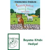 Minicik Kedicik Kıvırcık Kuzu + Boyama Kitabı
