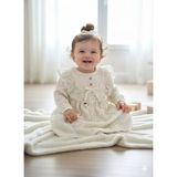 Minicix Laura Baby Kız Bebek Çocuk Sevimli Elbise - 18 Ay - Bej