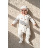 Miniday Baby Bebek Baskılı Tulum Şapkalı Yeni doğan %Pamuklu Hastane çıkışı Uyku Tulumu Çıtçıtlı Basıc 16