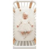 Miniday Baby Kız Bebek Mevlütlük Elbise Bandanalı Dantelli Yenidoğan Hastane Çıkışı Gelinlik Abiye Mevlitlik 4027 - 0 - 3 Ay - Ekru