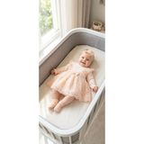 Miniday Baby Kız Bebek Mevlütlük Elbise Bandanalı Dantelli Yenidoğan Hastane Çıkışı Gelinlik Abiye Mevlitlik 4028 - 0 - 3 Ay - Somon