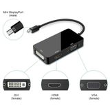 Minidisplayport to Hdmi Dvi Vga Dönüştürücü Çevirici Projeksiyon